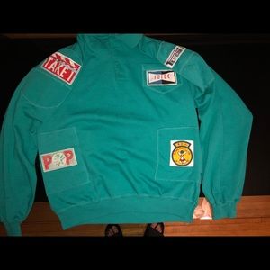 80s early 90s  collard sweater   Vintage